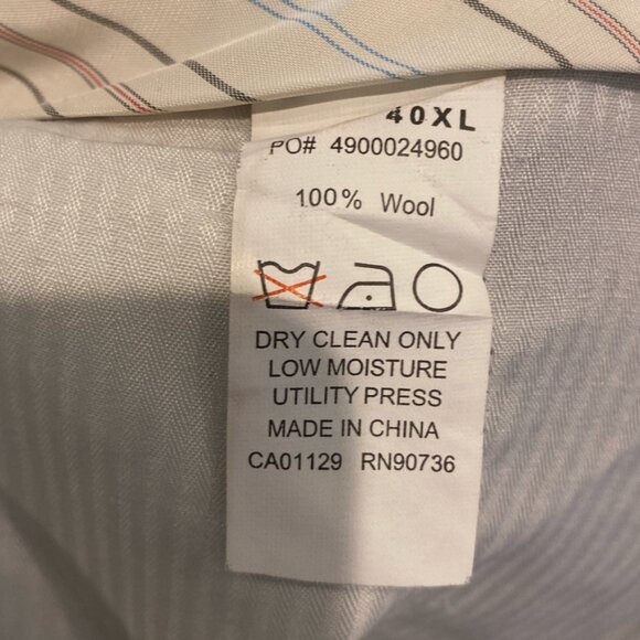 Ralph Lauren Mens Blazer Suit Jacket and Matching Pants - Picture 8 of 8